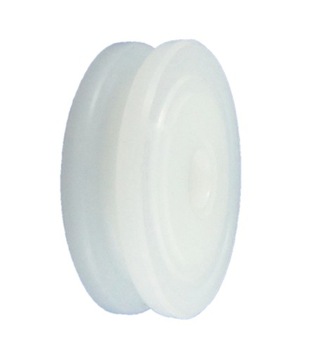Rolka bez łożysk fi 52mm fi 8 mm na linkę fi 8