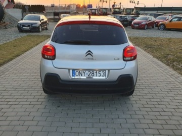 Citroen C3 III Hatchback 1.2 PureTech 82KM 2017 Citroen C3 1.2 Benzyna 82KM 75tys.km 2017r Raty, zdjęcie 6
