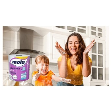 MOLA COMFORT Бумажное полотенце MEGA ROLL 2 слоя 300 листов