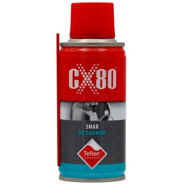 CX80 SMAR DO ZAMKÓW Z TEFLONEM antykorozyjny przeciw zamarzaniu 150ml