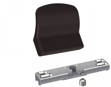 ZATRZASK BALKONOWY POCHWYT ZAMEK PALACZA BRĄZ