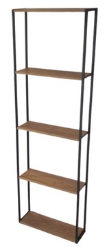 REGAŁ 5 PÓŁEK STOJĄCY LOFT UNIWERSALNA 200 cm