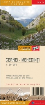 Cernei-Mehedinti mapa Schubert&Franzke