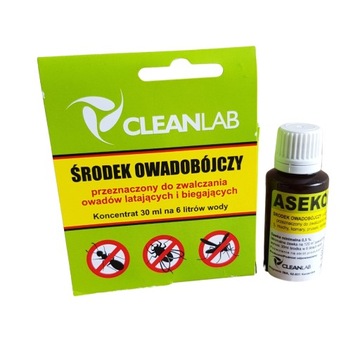 Oprysk na muchy i owady ASEKOR, 30ml koncentrat