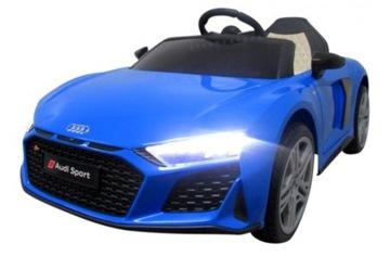 Auto na akumulator zabawka dla dzieci elektryczna Audi R8 pilot radio USB