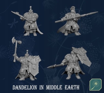 Dwarf Wariors CG - DIME - Minifaktura