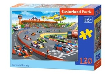 Puzzle Formula Racing 120 elementów -