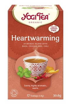 HERBATA RADOŚĆ Z ŻYCIA BIO (15x1,8g) - YOGI TEA HEARTWARMING