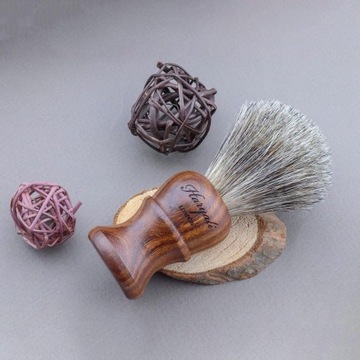 HARYALI LONDON RAZOR SET помазок для бритья из барсучьего волоса