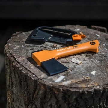 FISKARS AX AX X5 - XXS + НОЖ + ПИЛА