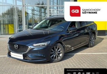 Mazda 6 III Sport Kombi Facelifting 2018 2.0 Skyactiv-G 145KM 2021 Mazda 6 2.0 SKYACTIV-G 145KM SkyMOTION SerwisASO SalonPL FV23 2.0 Benzyna
