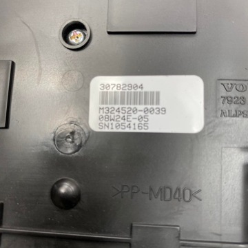 PANEL PŘEPÍNAČ KLIMATIZACE V70 III XC70 S80 II