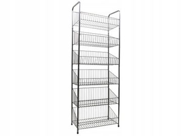 ПОЛКА ДЛЯ МАГАЗИНА КОРЗИНА ДЛЯ ОДЕЖДЫ И ОБУВИ 80 см