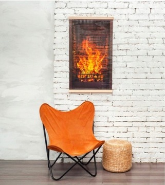 Инфракрасный обогреватель - гибкая нагревательная панель 430Вт TRIO узор 17 фиолетовый