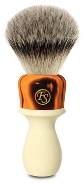 Frank Shaving elegancki pędzel do golenia z włosia borsuka