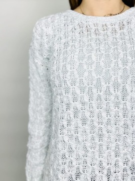 Sweterek blado miętowy L 40 Marks&Spencer
