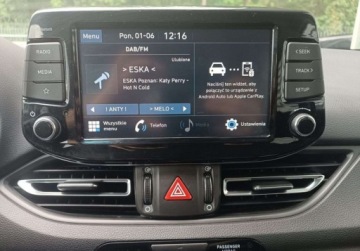 Hyundai i30 III Hatchback Facelifting 1.5 T-GDI 48V 160KM 2024 Hyundai i30 1.5 T-GDI 48V 160KM SalonPL Smart FV23 Kamera mHEV seriws ASO, zdjęcie 19