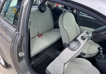 Fiat 500 II Seria 1 1.2 69KM 2013 Fiat 500 1.2Benz.Klima Panorama ALU Parktr.Po Rozrzadzie Faktura Gwarancja, zdjęcie 6