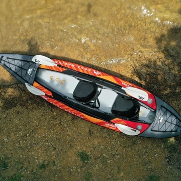 АКВА МАРИНА надувной КАЯК, пневматический МЕМБА, 2-местный + ВЕСЛА