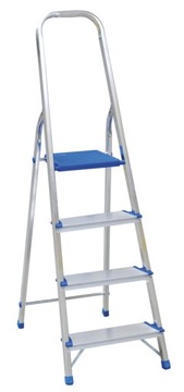 Drabiny drabina aluminiowa 4 stopniowa DRABEX Pro.