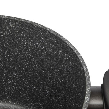 Komplet garnków z trwałą powłoką non-stick Valdinox Rock 4 el. indukcja gaz