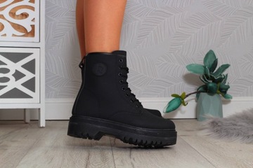 ЧЕРНЫЕ ОДНОРОДНЫЕ ЖЕНСКИЕ БОТИНКИ