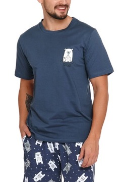 Мужская пижама Doctor Nap PMB.4222 DEEP BLUE XL