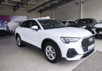 Audi Q3 II SUV 1.5 35 TFSI 150KM 2023 Audi Q3 Sportback Salon Polska Sportback bogaty dwukolorowy Coupe SUV 1.5, zdjęcie 2
