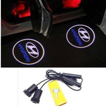 LED ЛОГОТИП HD 3D ПРОЕКТОР ДЛЯ ВСЕХ HYUNDAI