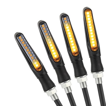 4X KIERUNKOWSKAZ LED MOTOCYKLA QUADA SKIUTERA MOTORU ATV M10 HOMOLOGACJA