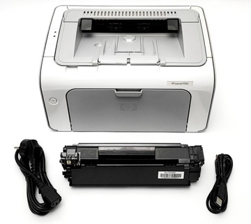 HP LaserJet P1102, (0-10K) полный тонер 100%, кабели