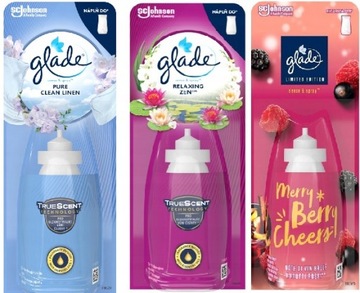 Glade odświeżacz powietrza zapas Sense&Spray 3x18ml MIX Zapachów