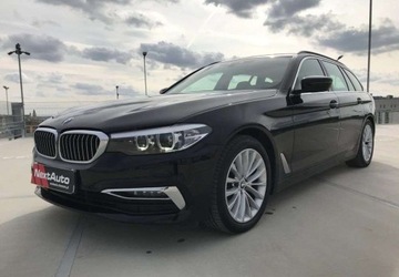 BMW Seria 5 G30-G31 Touring 520d 190KM 2019 BMW Seria 520D 190KM Xdrive / Luxury *SalonPL*F.VAT23%*ASO, zdjęcie 1