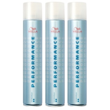 Wella Professionals Performance Lakier do Włosów Bardzo Mocny 500 ml x3