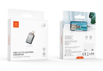 Lightning 8-контактный iPhone iPad — адаптер USB-A 3.0 OTG