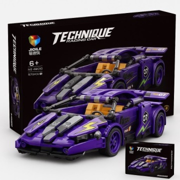 Stavebnice 570 Dílků – Sportovní Vůz Lamborghini 6+