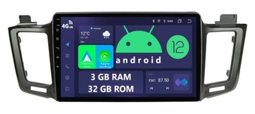 НАВИГАЦИОННОЕ РАДИО 2DIN ANDROID TOYOTA RAV4 4 IV 3/32 ГБ DSP CARPLAY LTE
