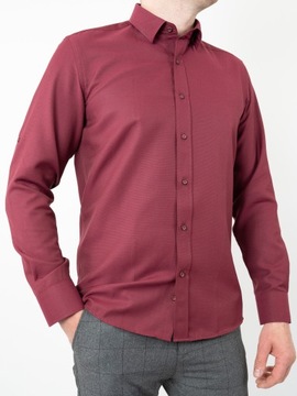 Элегантная мужская рубашка CASUAL SLIM BURROW L