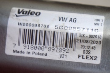 MOTOR STĚRAČE ZADNÍ OKNO VOLKSWAGEN T-ROC A11 W000089789 5G0955711C