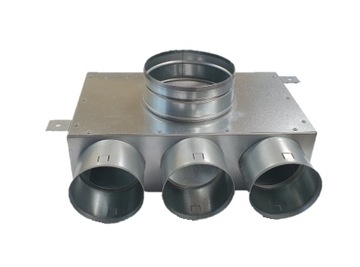 SKRZYNKA ROZPRĘŻNA 3-KRÓĆCOWA 3x75/125MM DN75