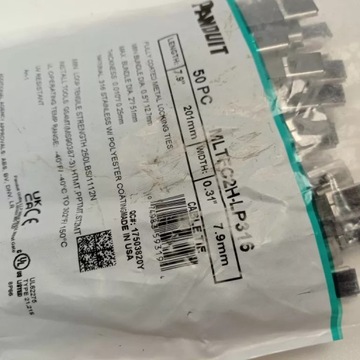 ЗАЖИМ PANDUIT MLTFC4H-LP316 7,9 X 362 ММ