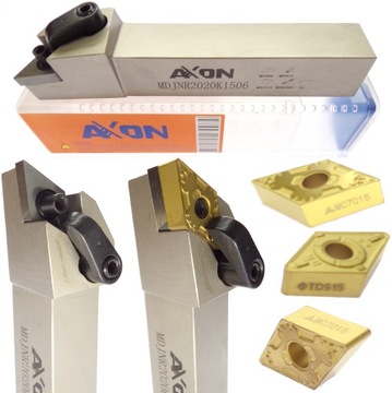 NÓŻ TOKARSKI MDJNR 2020 K15 20x20 20mm + 3 PŁYTKI DNMG 1506 NÓŻ PRAWY