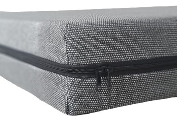 SZARY Pokrowiec na materac 140X200 NA WYMIAR