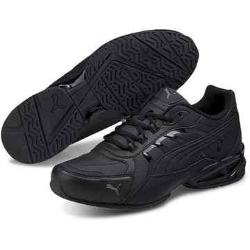 Buty sneakersy skórzane na jesień Puma Respin SL 368846 01 CIEPŁE MĘSKIE