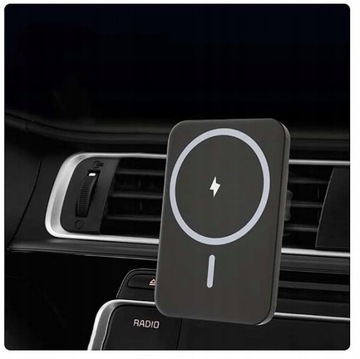БЕСПРОВОДНОЕ ЗАРЯДНОЕ УСТРОЙСТВО 15 ВТ АВТОМОБИЛЬНЫЙ ДЕРЖАТЕЛЬ ДЛЯ IPHONE MAGSAFE