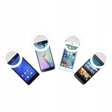 LAMPA PIERŚCIENIOWA RING LED DO SELFIE Super MOCNA