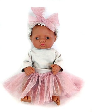 Ubranka dla lalki Miniland-Paola Reina 32-38 cm Kpl sukienka+majtki+opaska