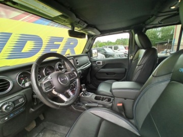 Jeep Wrangler IV Sahara Plug-In Seria 6 2.0 4xe 381KM 2023 Hybryda pug-in , 20 tys km, bogata opcja, zdjęcie 6