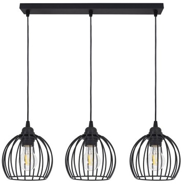 LAMPA WISZĄCA PODŁUŻNA KULA BRYLANT LOFT LED