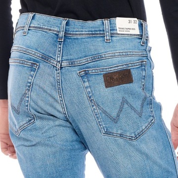 WRANGLER TEXAS TAPER BLUE FEVER W12TQ892R 33/34